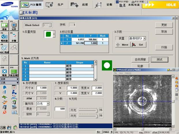 sm321\/421对镀金pcb的mark点识别不良?
